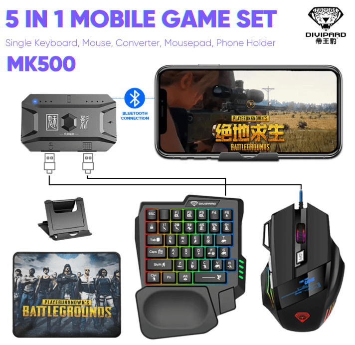 5 in 1 Gaming set